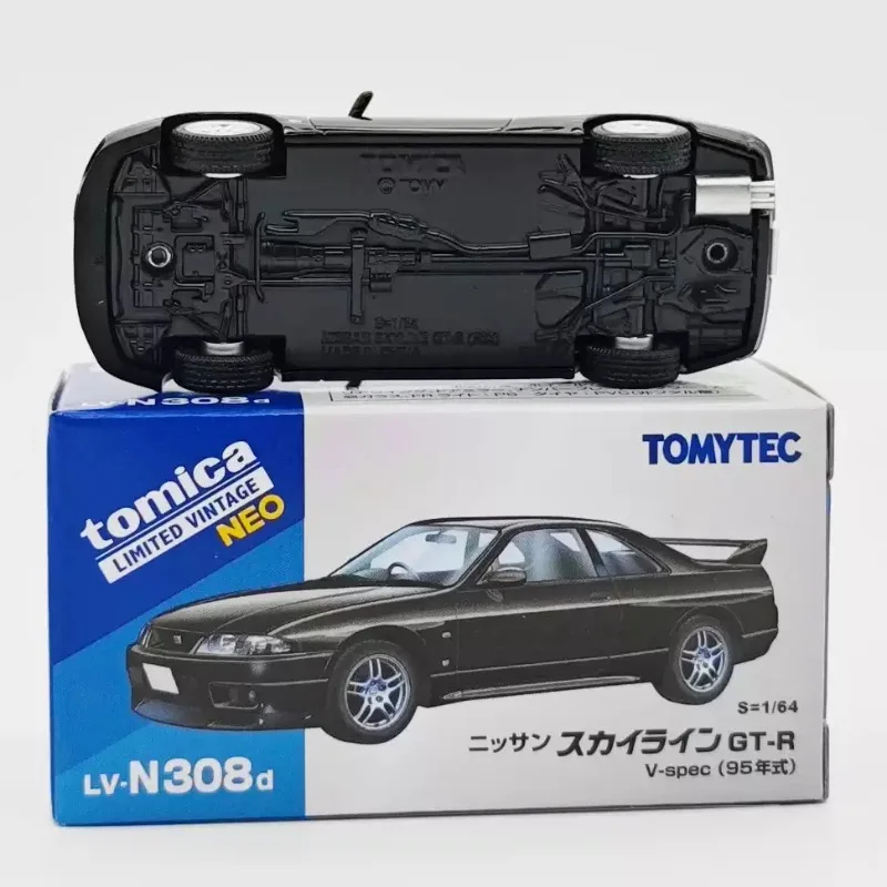 TAKARA TOMY TOMYTEC 1/64 TLV N308 D/E NISSAN GT-R R33 Alloy Motor