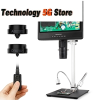 Andonstar AD249-M 10-inch LCD Screen Digital Microscope for Electronics Soldering and Repairing