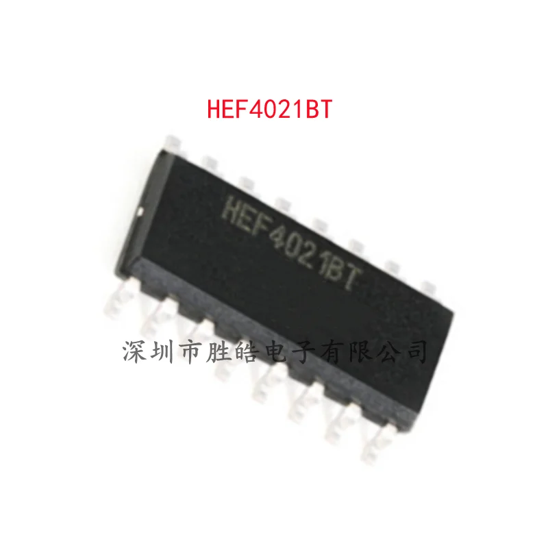 

(10PCS) NEW HEF4021BT , 653 HEF4021 Eight-Bit Static Shift Register Chip SOIC-16 HEF4021BT Integrated Circuit