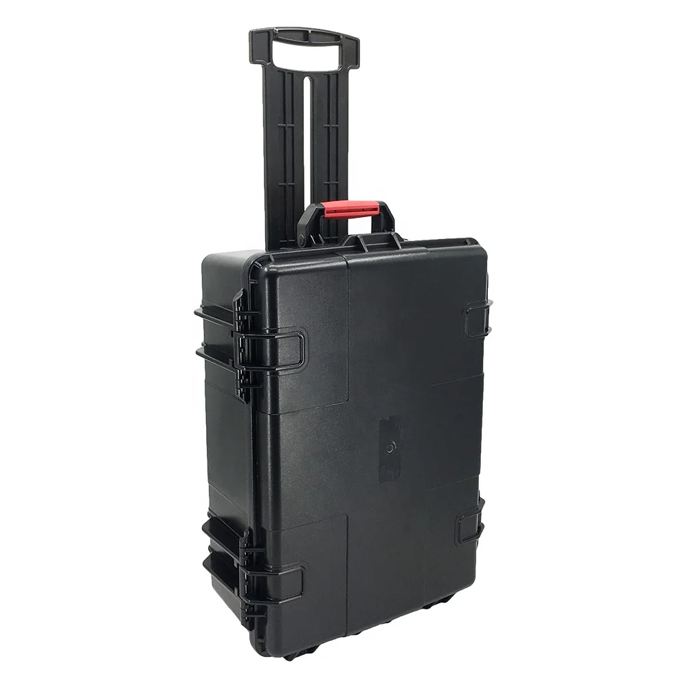 Impact Resistant Sealed Waterproof Plastic Case, Tool Suitcase, Equipment Box, Camera Case, Meter Box with Pre-Cut Foam