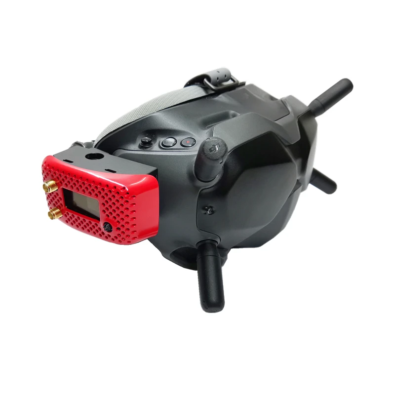 Uchwyt do montaลผu moduลu odbiornika gogle FPV V3.0/PLUS RX aluminiowy futeraล ochronny do DJI gogle FPV