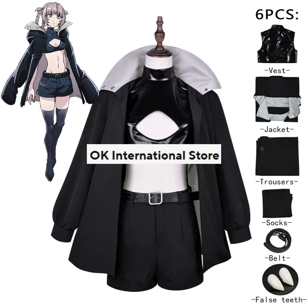 New Anime Yofukashi No Uta Cosplay Nanakusa Nazuna Cosplay Costume Call of The Night Cosplay Costume Halloween Coak Cloak