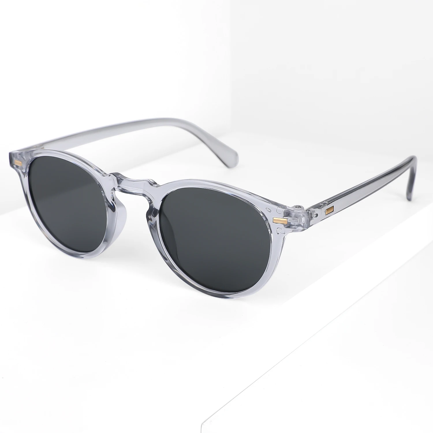 Kleine runde Sonnenbrille, stilvolle Sonnenbrille für Damen und Herren, Retro, klassisch, Multi-Style-Auswahl, Reisen, Einkaufen, Wandern, UV400 – Detail 11