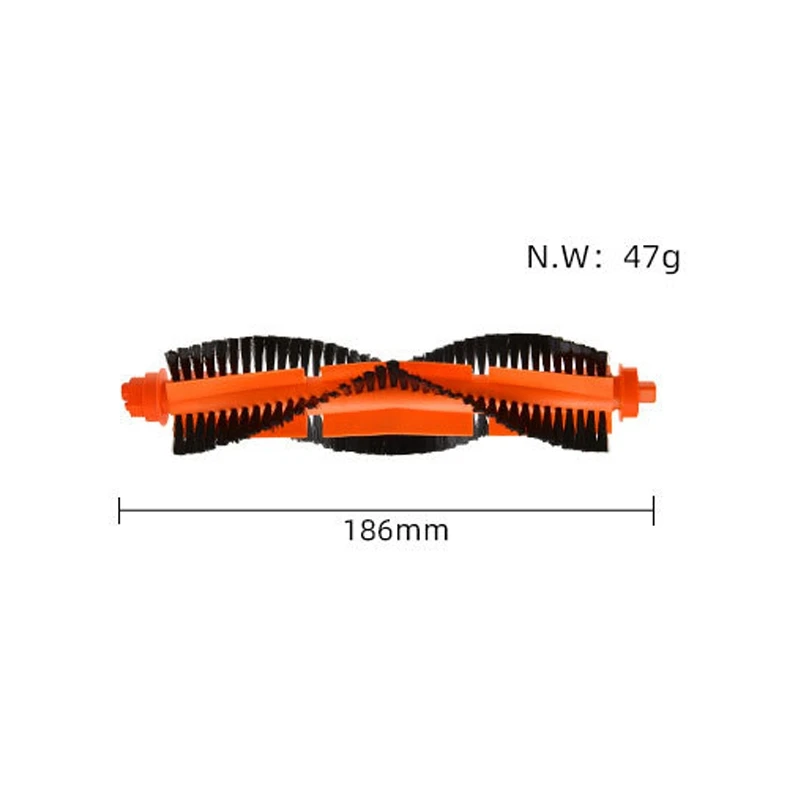 Piezas de Robot aspirador para Xiaomi Mijia, cubierta de cepillo principal, 2. ª generación, STYTJ02YM