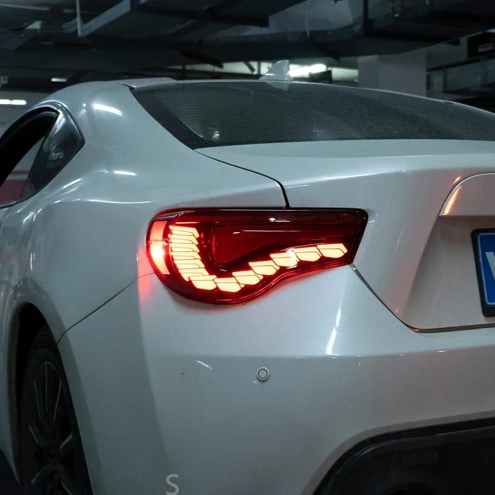 

Автомобильные задние фонари в сборе для Toyota Gt86 Subaru Brz 2012-2020, автоматические задние фонари, обновленные светодиодные инструменты в масштабе дракона