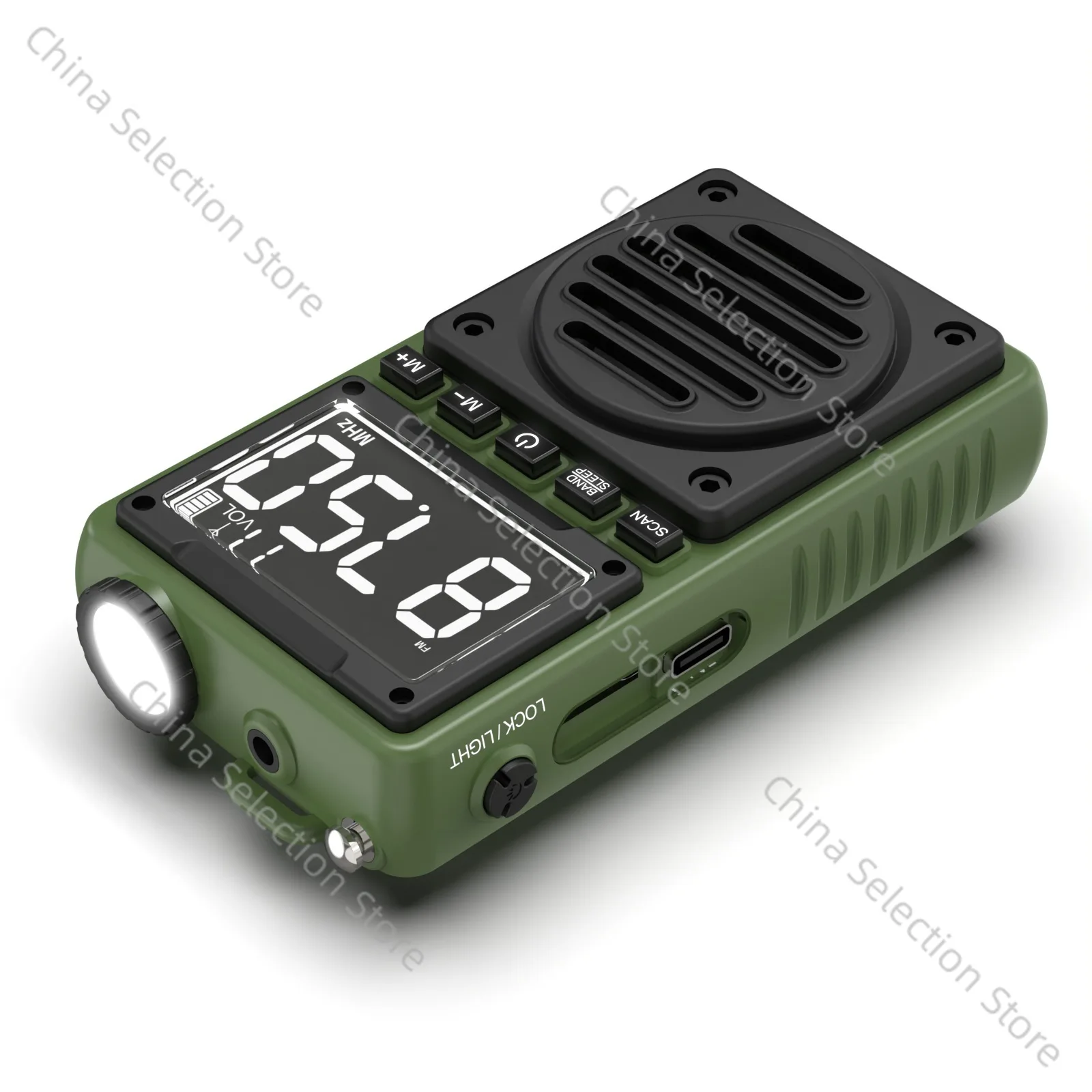 

Портативное мини-радио AM/FM, карманное многодиапазонное FM-радио Walkman, цифровое USB-радио
