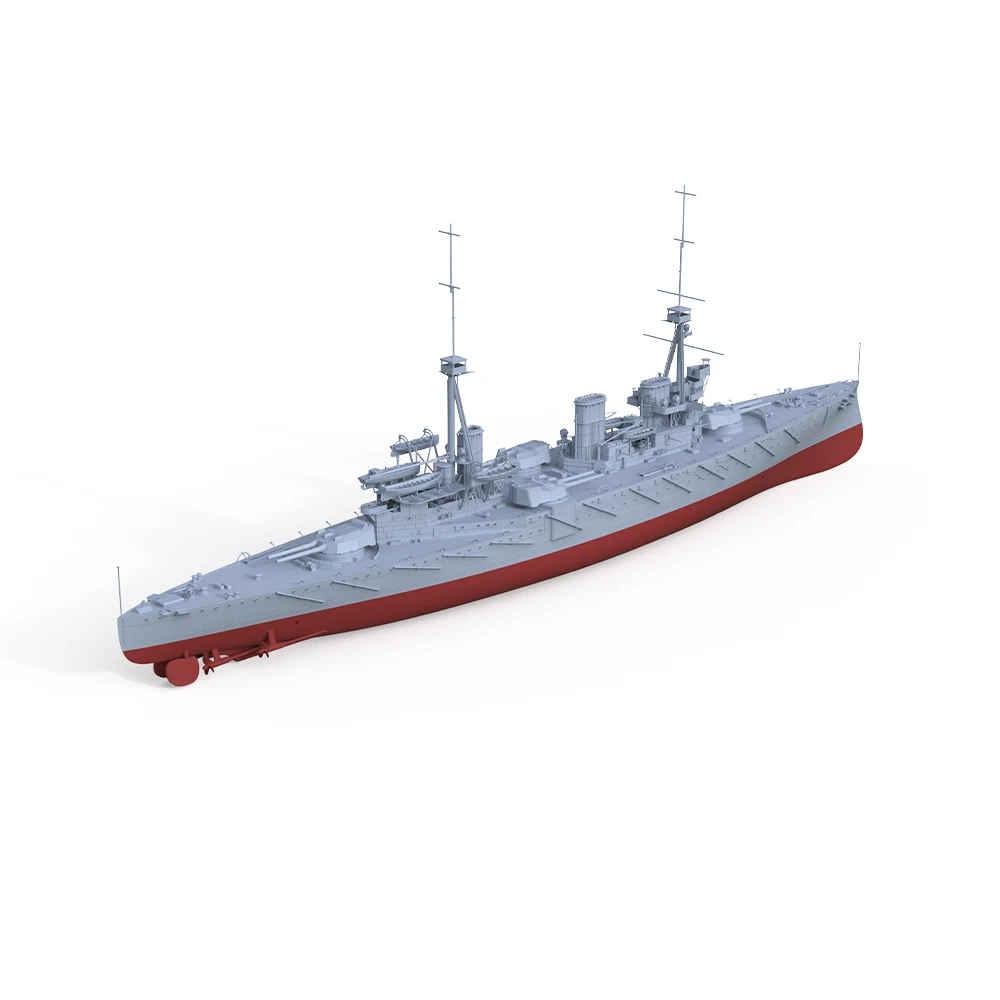 SSMODEL SSC700593 1/700  Military Model Kit HMS Invincible Battlecruiser Full Hull Miniature Static Model