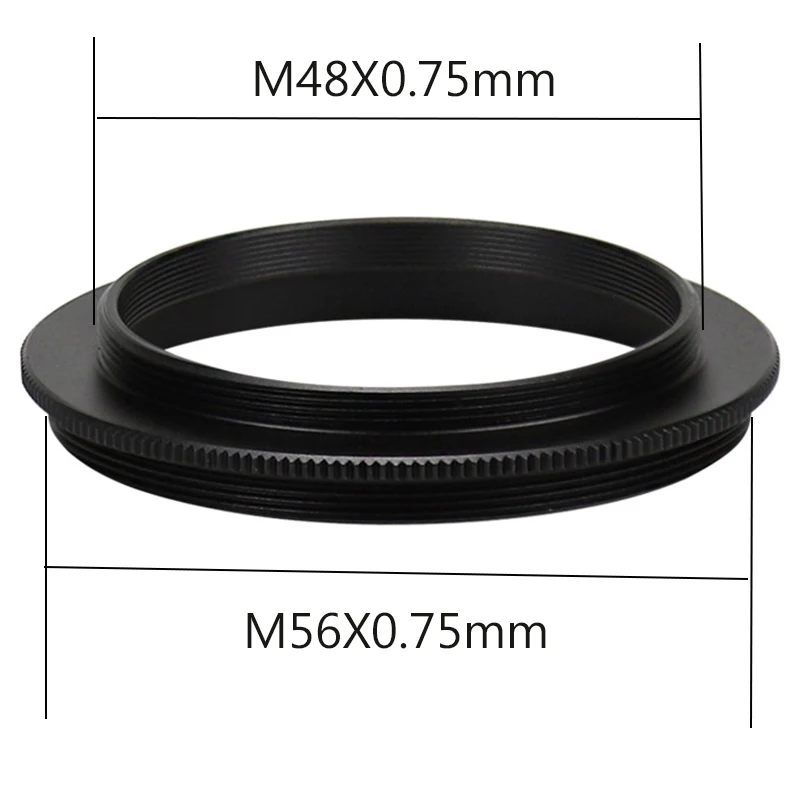 Stecker auf Außengewinde Adapter T T2 M42 M48 M54 M56 M68 SCT Astronomisches Teleskop Fotografie Zubehör M54x0,75 Beidseitig männlich – Detail 7