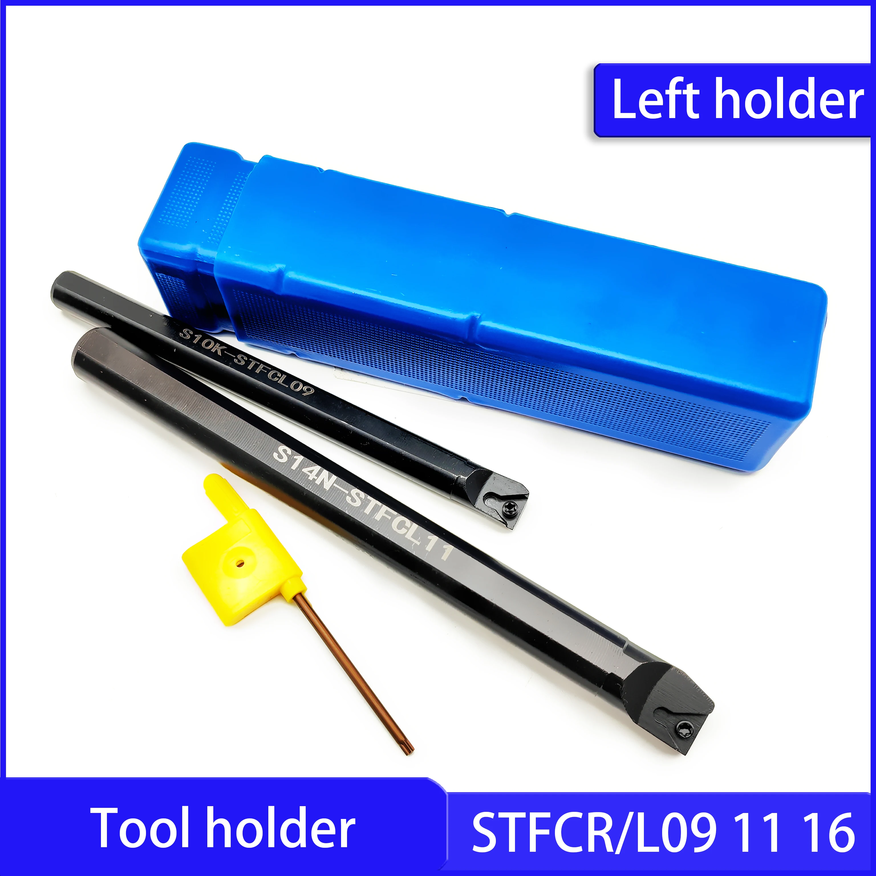 CNC machine tool holder STFCR STFCL 09 11 16 is suitable for TCMT TCGT TCGW 0902 1102 16T3 tool inner round tool holder