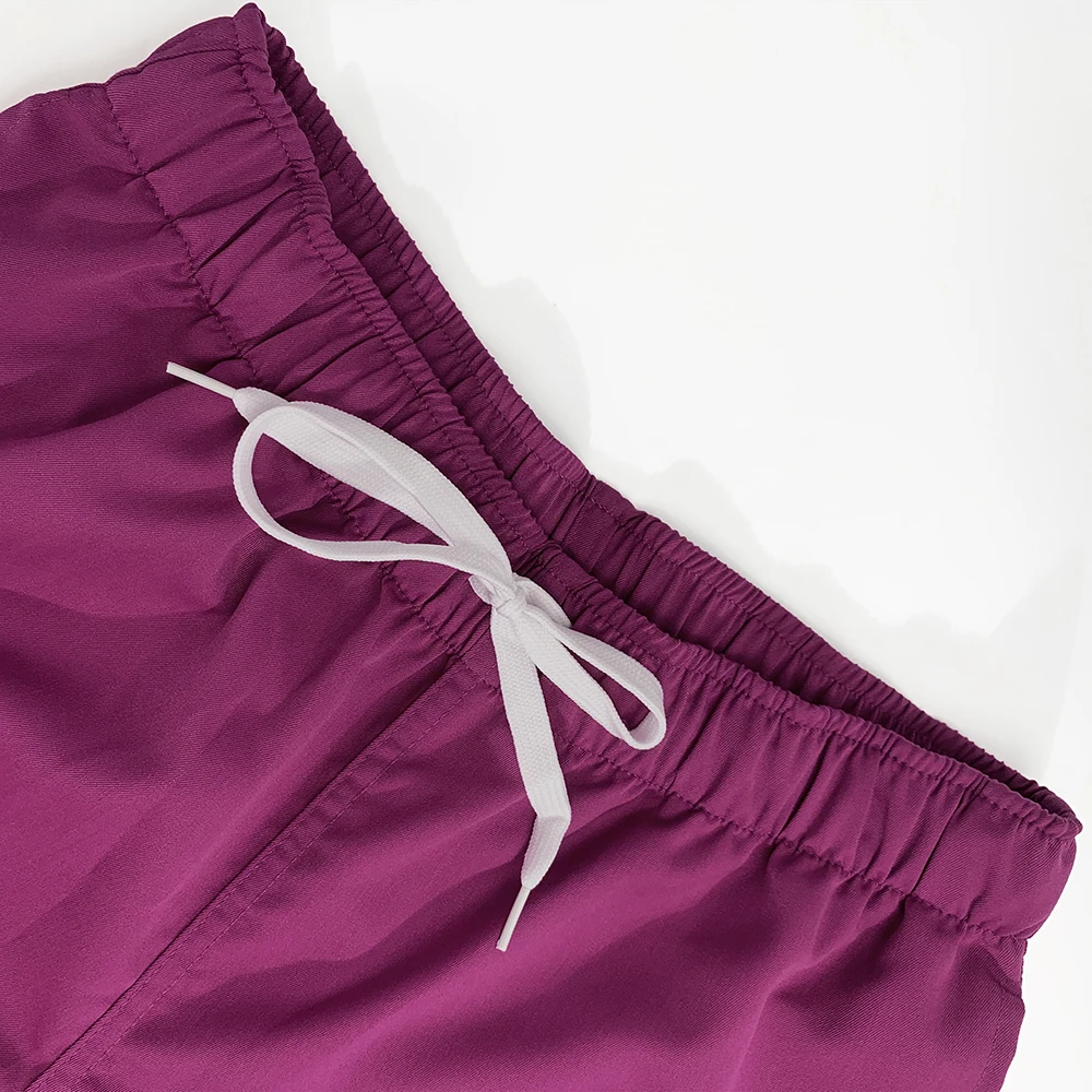 Frauen Scrubs Krankenschwester Zubehör Medizinische Uniform Unisex Slim Fit Komfort Klinische Frauen Operationssaal Arbeitsuniform Jogger Anzug – Detail 23