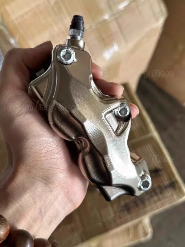 Gp4 rx brake caliper 100/108 locking point with encoded triangular blade pattern