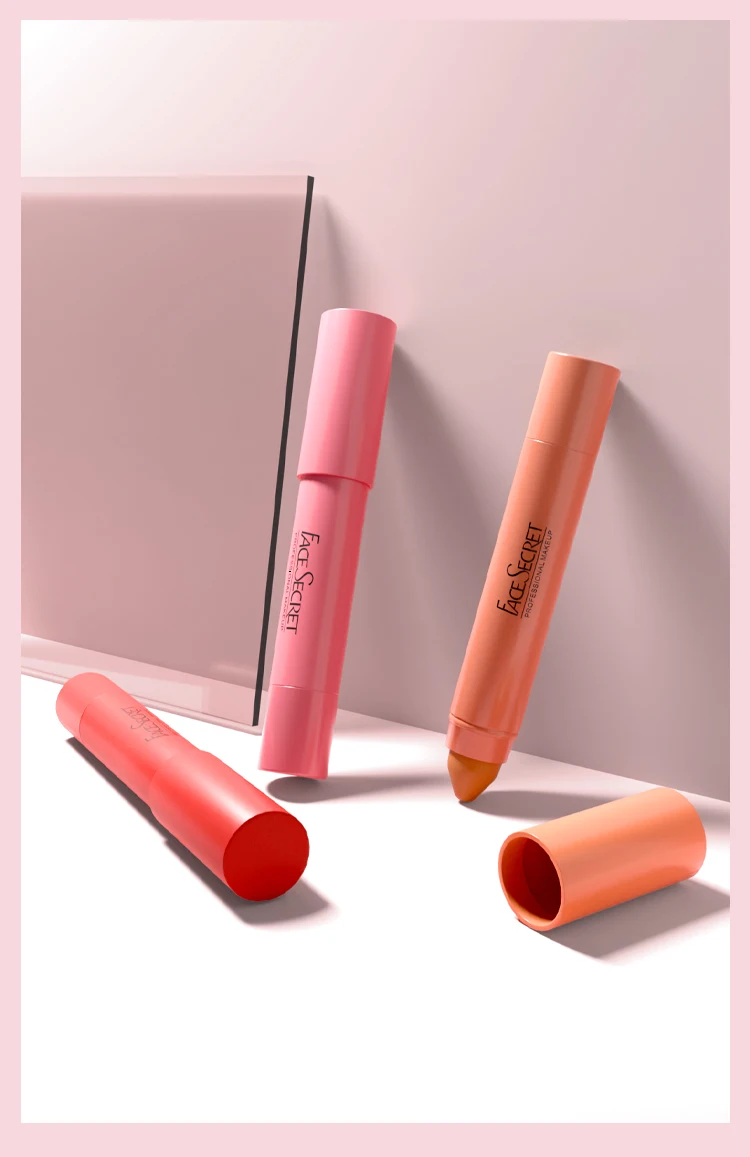 12 colori Sexy Matte Lipstick Waterproof Long Lasting Color Rendering antiaderente Velvet Lips Liner Pencil Woman Makeup Cosmetics