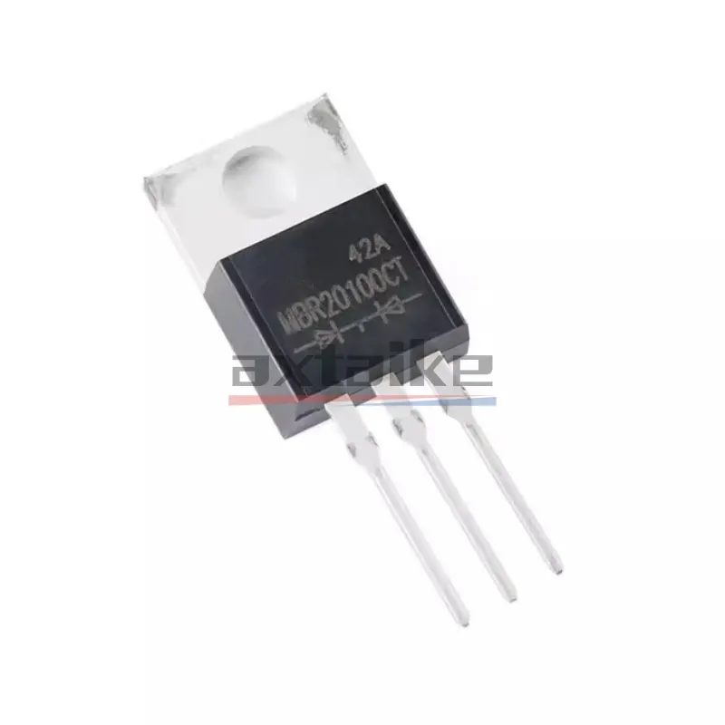 10PCS MBR20100 20A 100V TO-220 MBRF20100CT MBR20100CT 20100CT DIP Transistor Schottky Barrier Rectifiers Schottky Diode