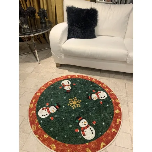 Brillant Fleck Christmas Themed Latex Slip-Resistant Floor Door Mat 60x90 cm