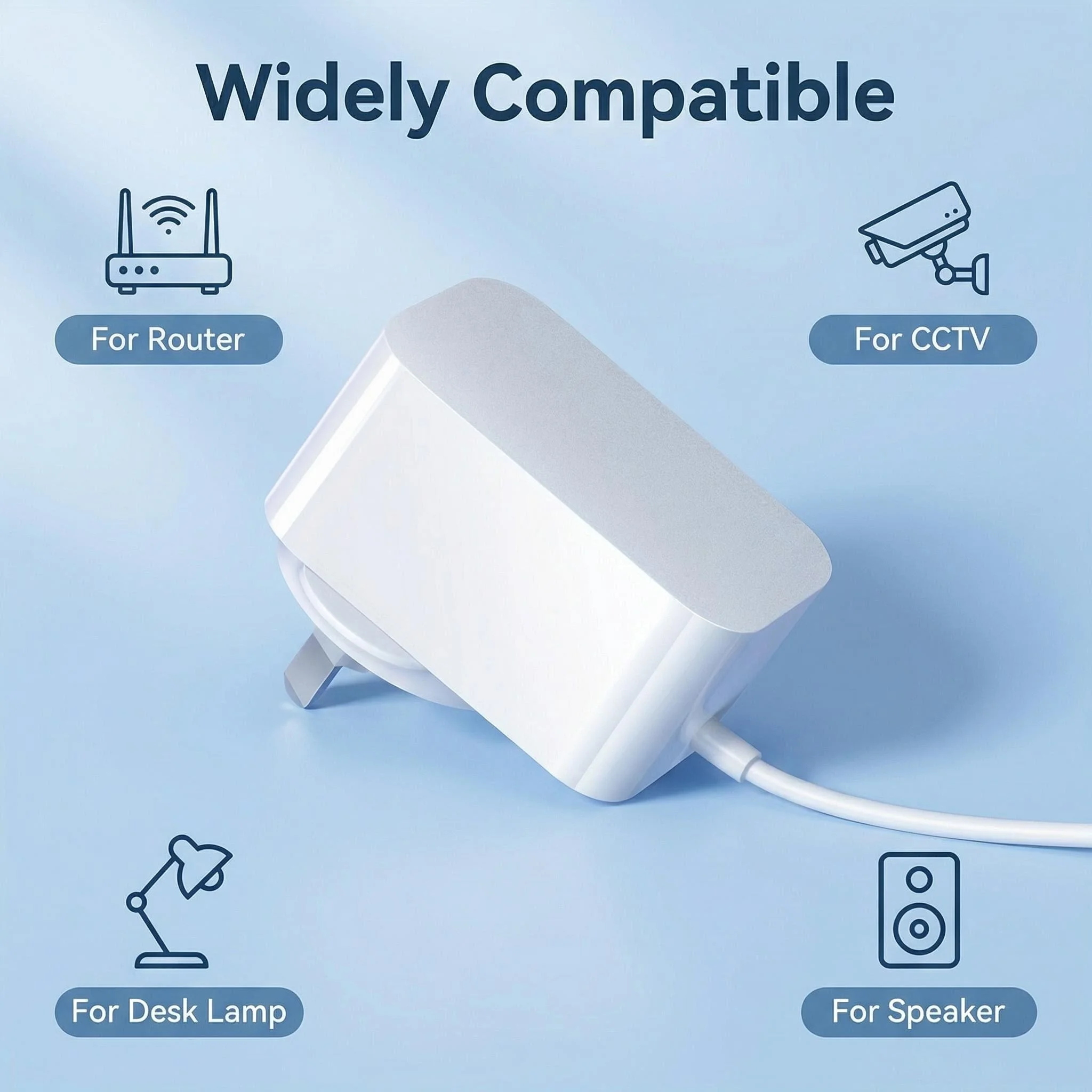 Australian standard 12V2A 24W DC port 5.5MM * 2.5MM power adapter, can drive industrial electromechanical and other equipment