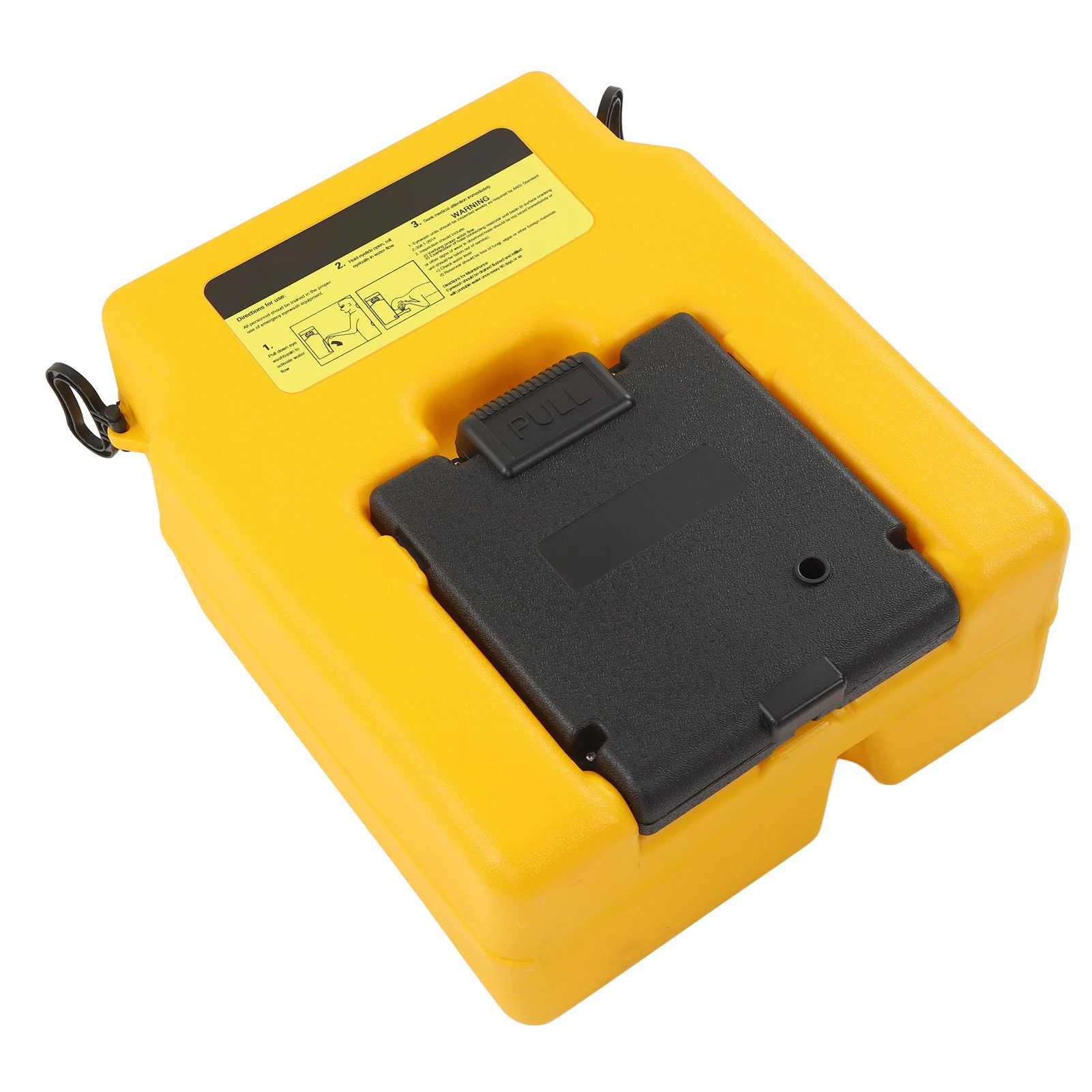 Premium Safe Eye Wash Station 53L 14 Gallon Refillable Wall Mounted Safety Emergency Eye Washing Station Protection Accessory