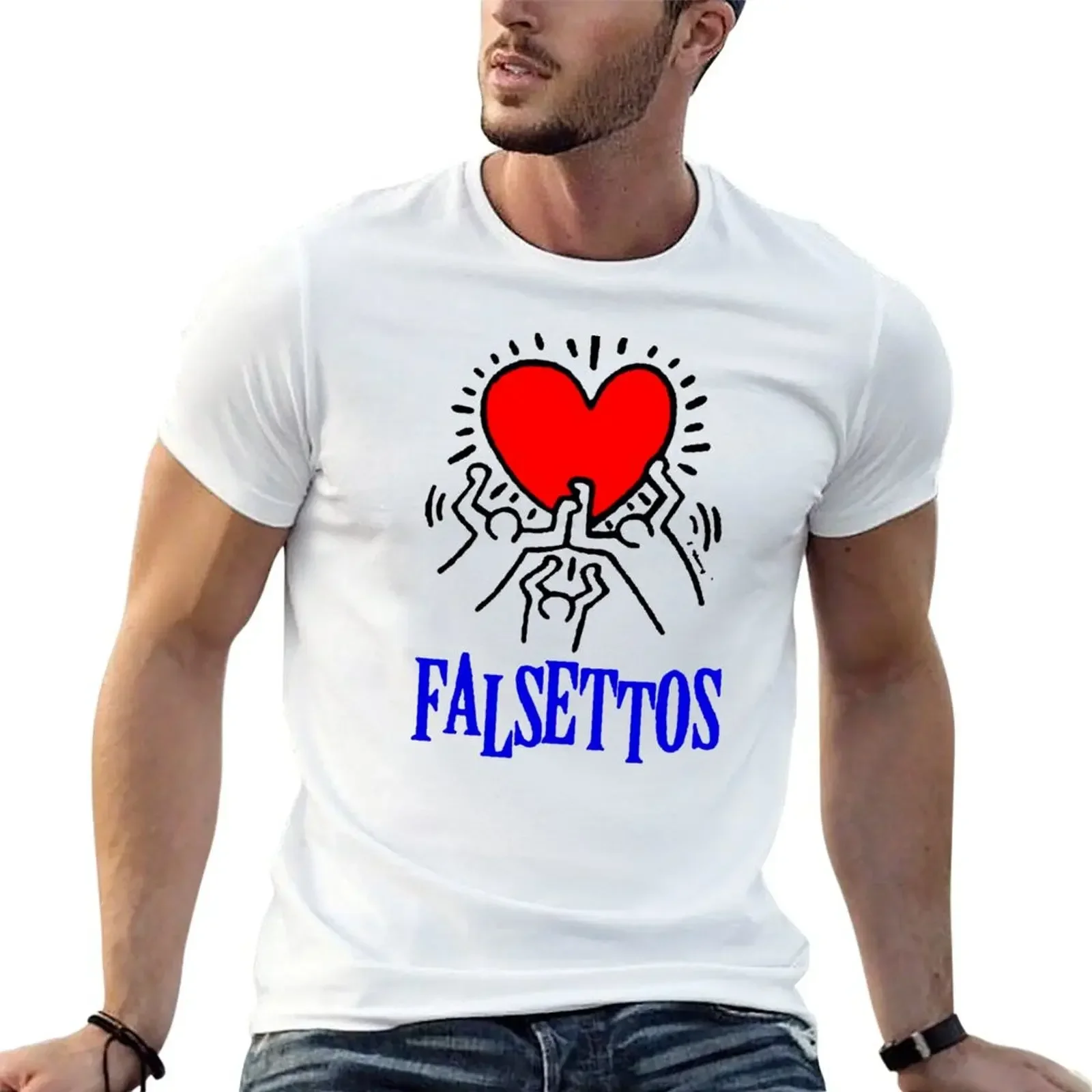 heart of falsettos T-Shirt cute tops shirts graphic baggy shirts fitted t shirts for men