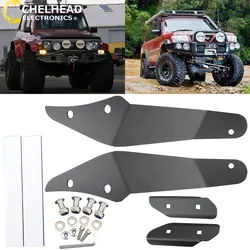 50'' Curved Led Light Bar Mounting Bracket Windshield LED Bar Lamp Holder For Nissan Patrol Y60 Y61 Toyota Land Cruiser 80 70