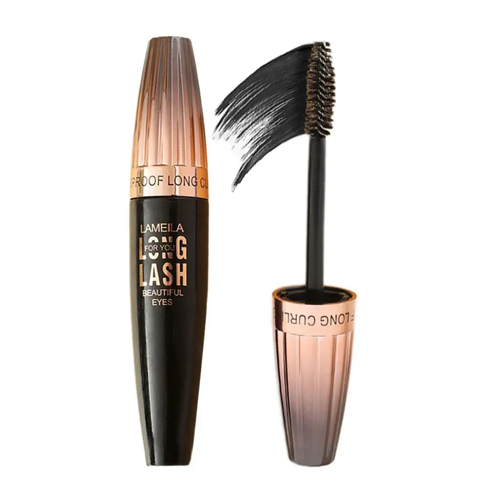 Mascara noir imperméable longue durée, extension de cils, allongement et bouclage des cils, maquillage, cosmétiques, livraison directe