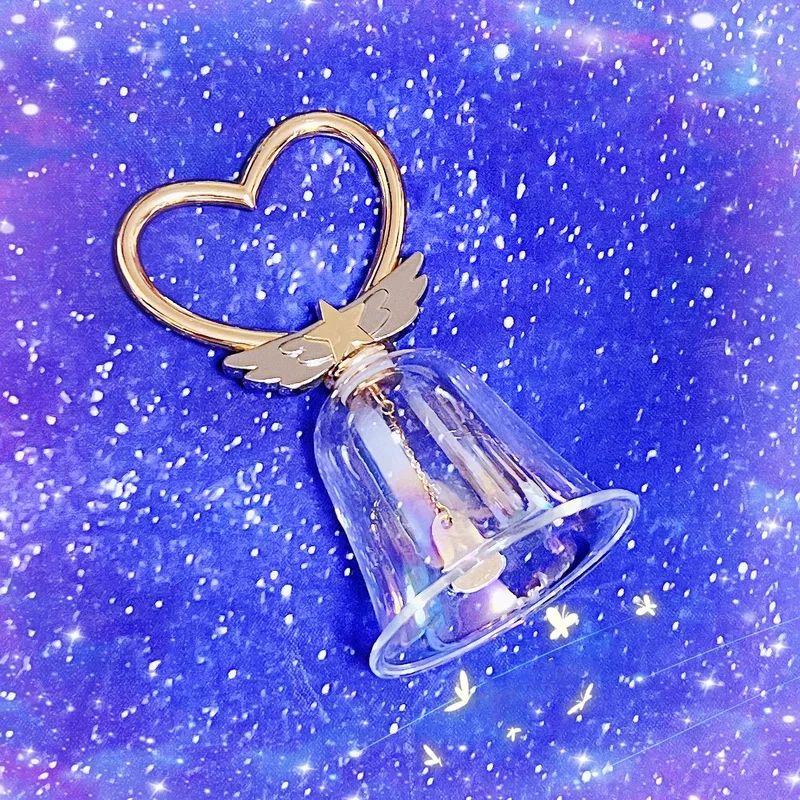 Anime Sailor Moon Crystal Carillon Glass Handbell DIY Set Need To Assemble Eternal Movie 2021 Limited Chibiusa Cosplay Prop Gift