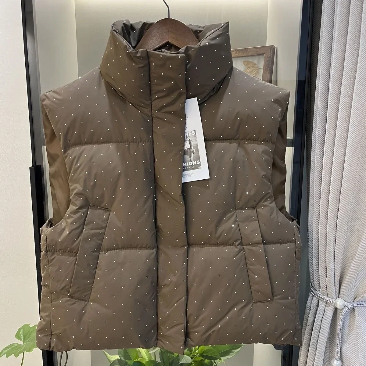 Abbigliamento da golf invernale caldo donna 2024 gilet da golf di marca di lusso giacca corta imbottita nuova giacca a vento gilet Casual abbigliamento da golf da donna