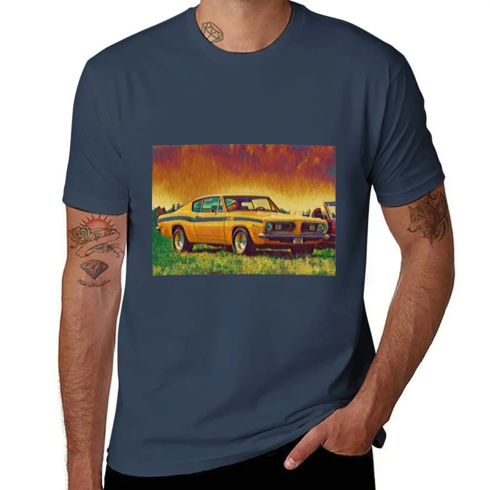 1969 Plymouth Barracuda 440 T-Shirt Funny t-shirt summer 2025 mens graphic t-shirts big and tall