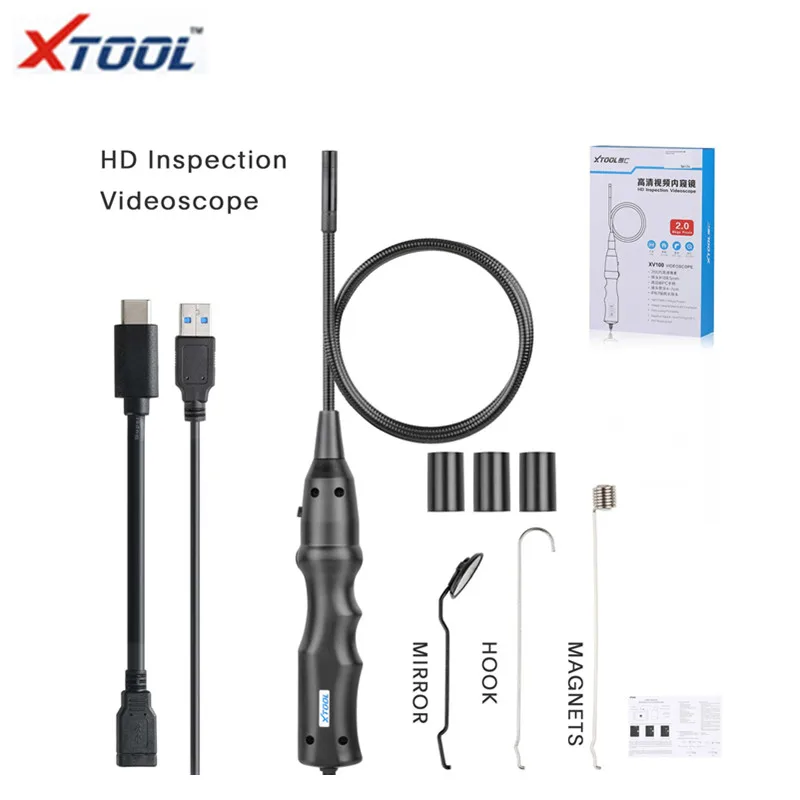 XTOOL XV100 – Najlepszy Endoskop do Diagnostyki Samochodowej w 2024 roku? Sprawdź Nasze Testy