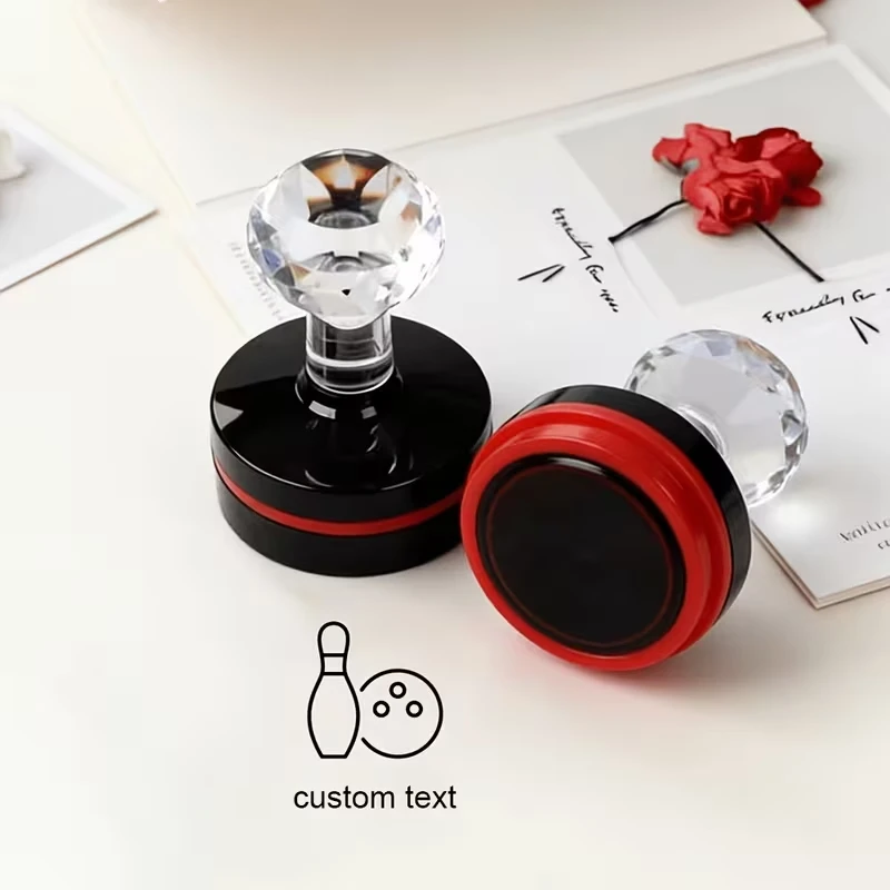 Personalisierter Stempel mit eigenem Logo, individueller photosensitiver Tintenstempel, selbstfärbender Stempel, Gummistempel, Hochzeits-Initialenbuch