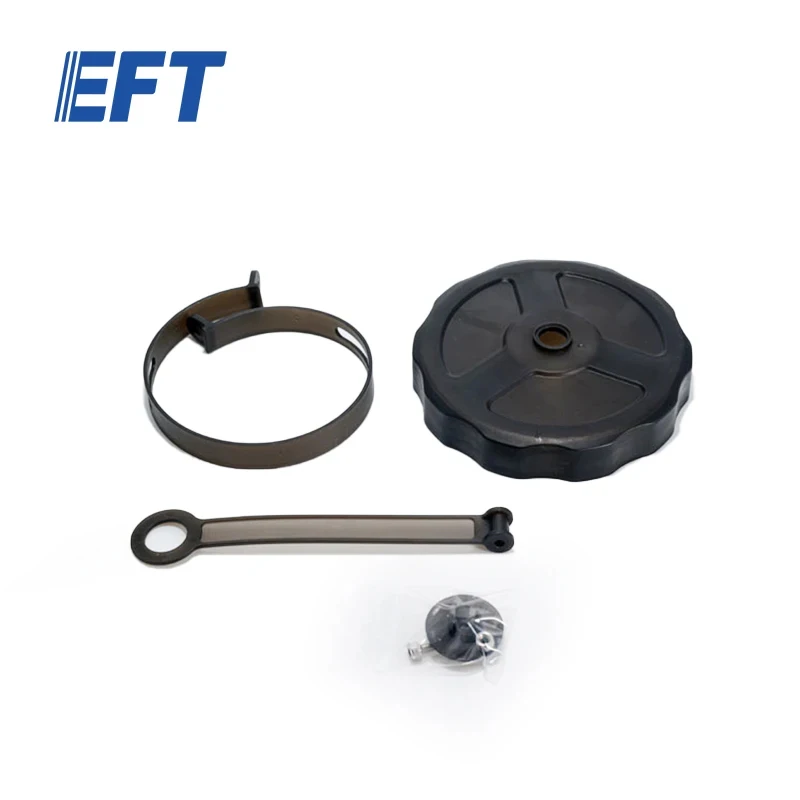 EFT Drone Spare Parts, Tampa do tanque para série E, Peças de reparo do UAV, Preto, 10L 16L 20L, Quadro Drone Agrícola, 120mm