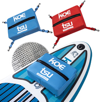 KOETSU Paddle Board Storage Bag Adjustable Paddleboard Deck Cooler Bag Sealed Zipper Food Storage Bag for Stand-Up Paddleboard