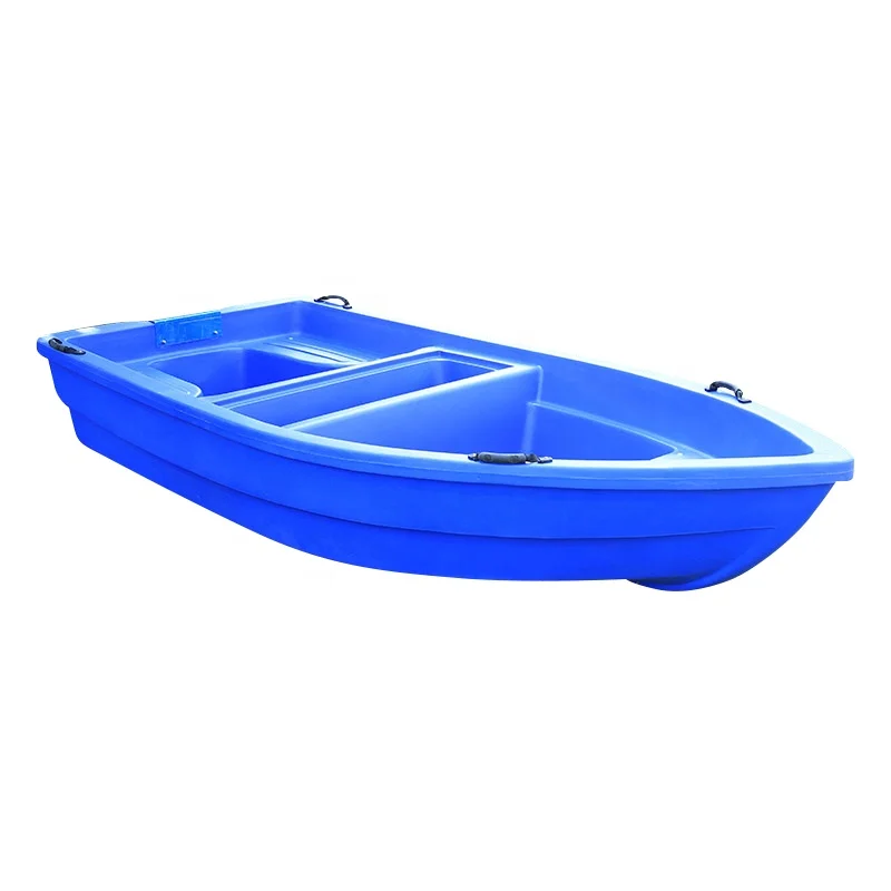 

New Popular Double Deck 4 Persons 3.1 Meter High Density PE Plastic Rowing Boat for Fishing