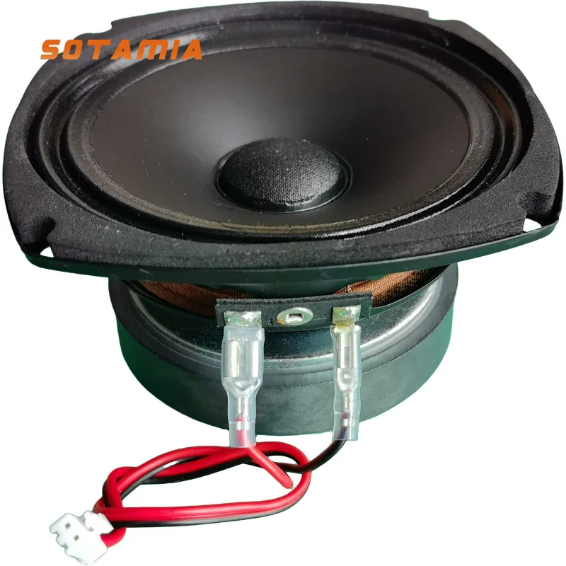 

SOTAMIA 1pcs 4.5 Inch Full Range Audio Speaker 8 Ohm 20W Cloth Edge Waterproof Home Music Smart Speaker Car Audio System