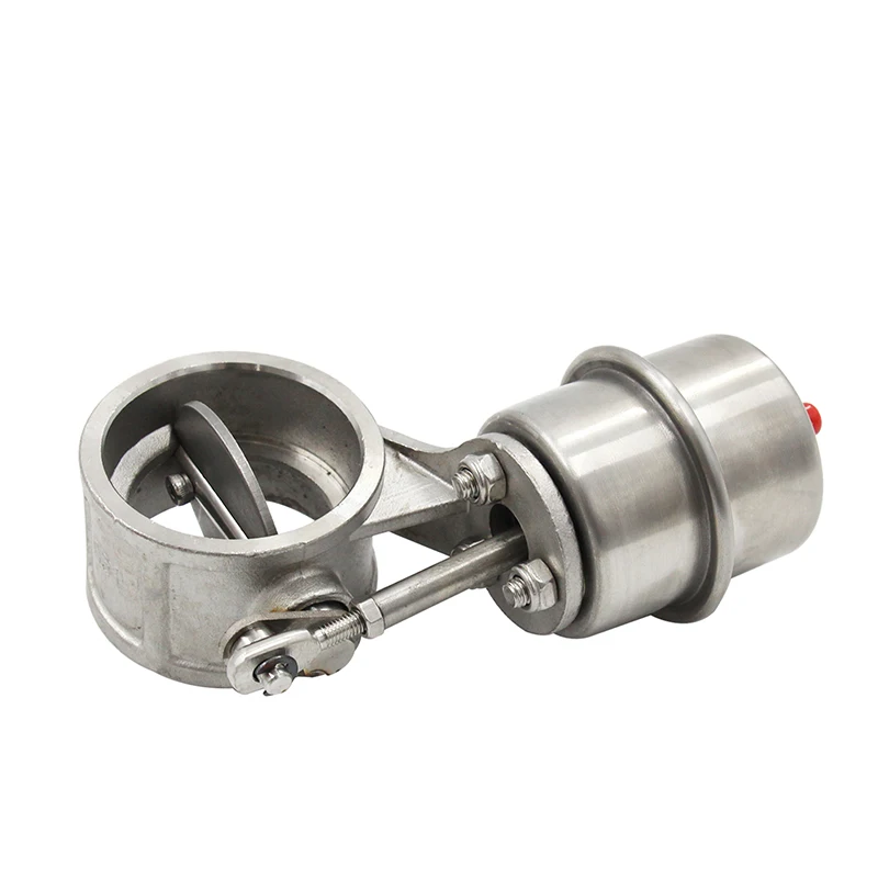 2\'\' 2.5\'\' 3\'\' inch Exhaust Control Valve Set Boost Actuator OPEN Style 63mm/76mm Pipe Pressure: about 1 BAR