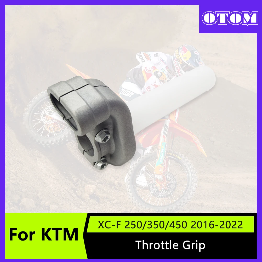 OTOM Motocross Throttle Control Casing Silvery Aluminum Oiler Upper Lower Covers For KTM SXF EXCF HUSQVARNA FE FX FS Motorcycle