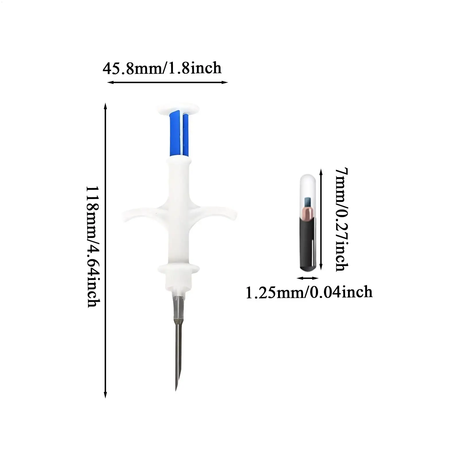 Pet Microchip Kitten ID Tag Implant Chip for Dogs Identification Pet Supplies Glass Chip Label for Kennels Cattle Sheep
