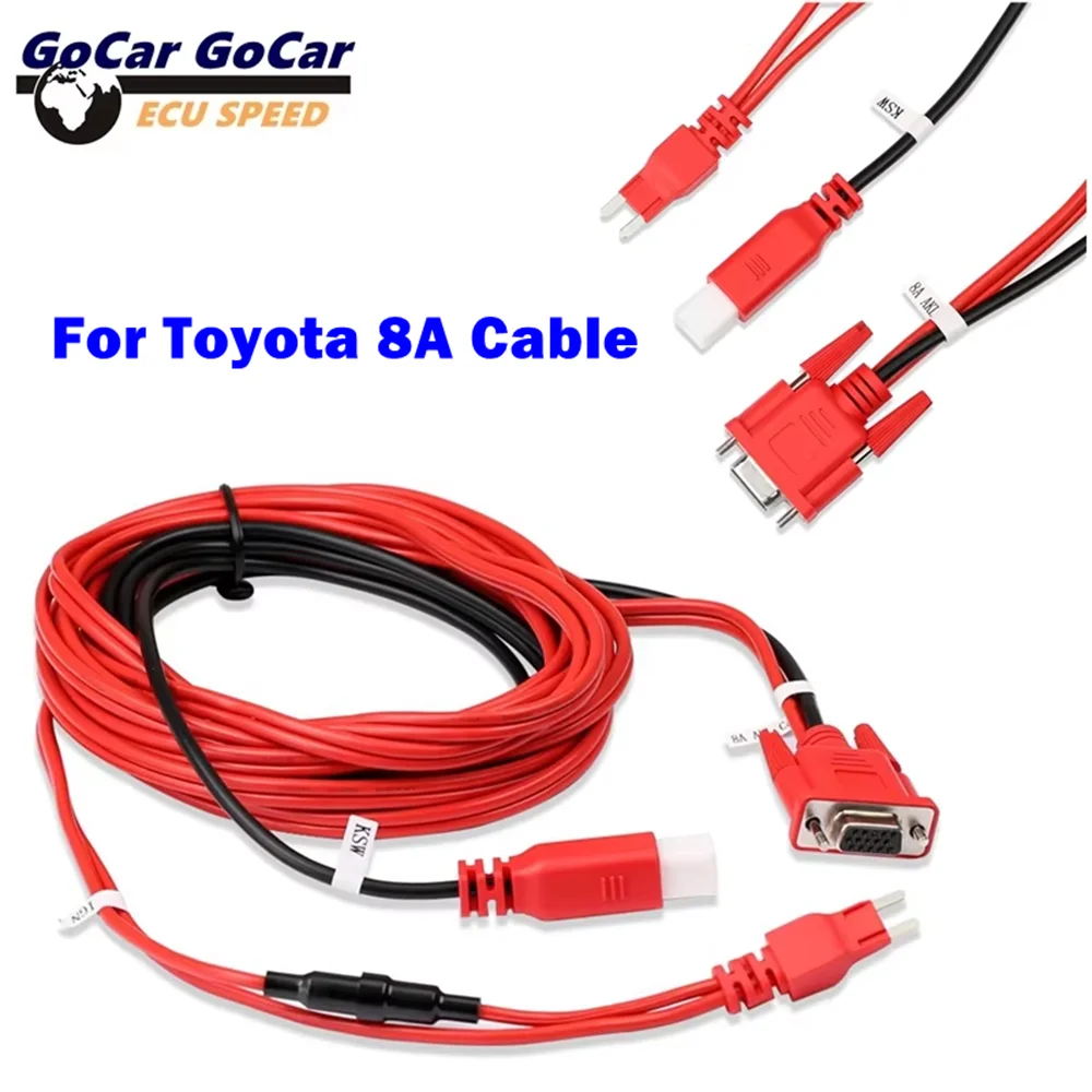 

Latest For Toyota 8A AKL Cable Non-Smart Key All Keys Lost Adapter Work with APB112 and G-Box2 G-BOX3 Car Diagnostic Cables