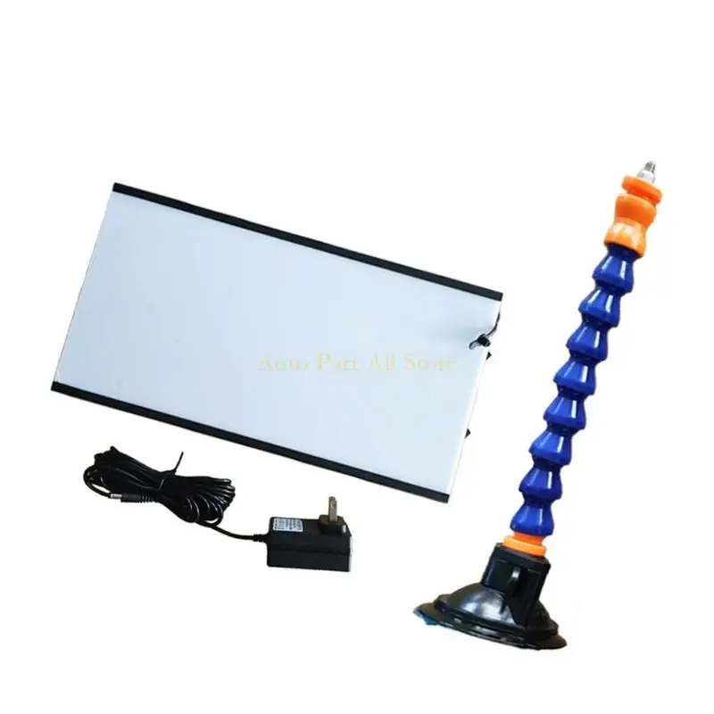 أداة إصلاح سيارة J0MA Color Color LED مصباح LED قابلة للتعديل لإزالة الخدوش.