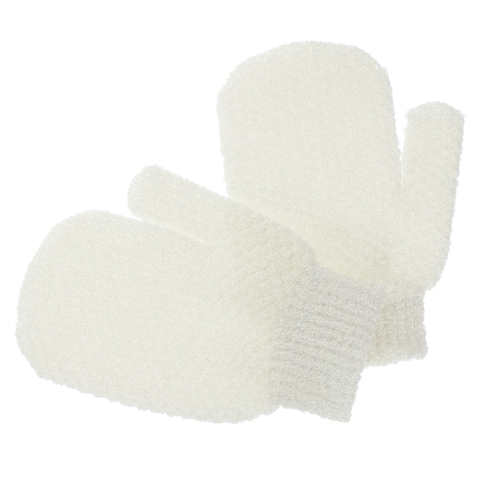 2 قطعة قفازات تنظيف الجسم قفازات الاستحمام التقشير متجمد منشفة القماش حمام ميت مقشر الجلد قفازات تنظيف للجسم