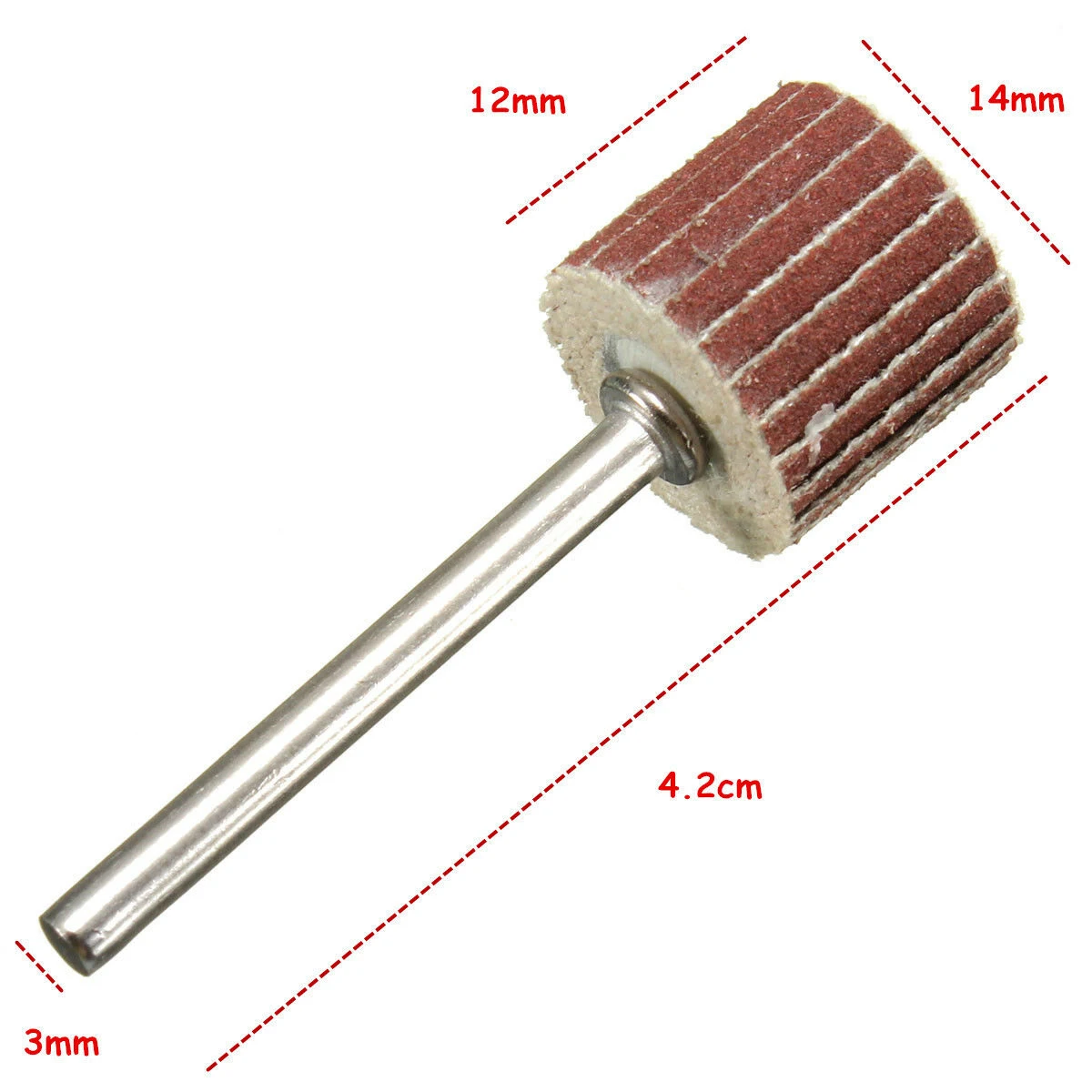 

Ассортимент наждачной бумаги с лепестковым кругом 12 мм, 10 шт., набор шлифовальных дисков для вращающегося инструмента с зернистостью, варианты # 80 # 120 # 240 # 320 # 600