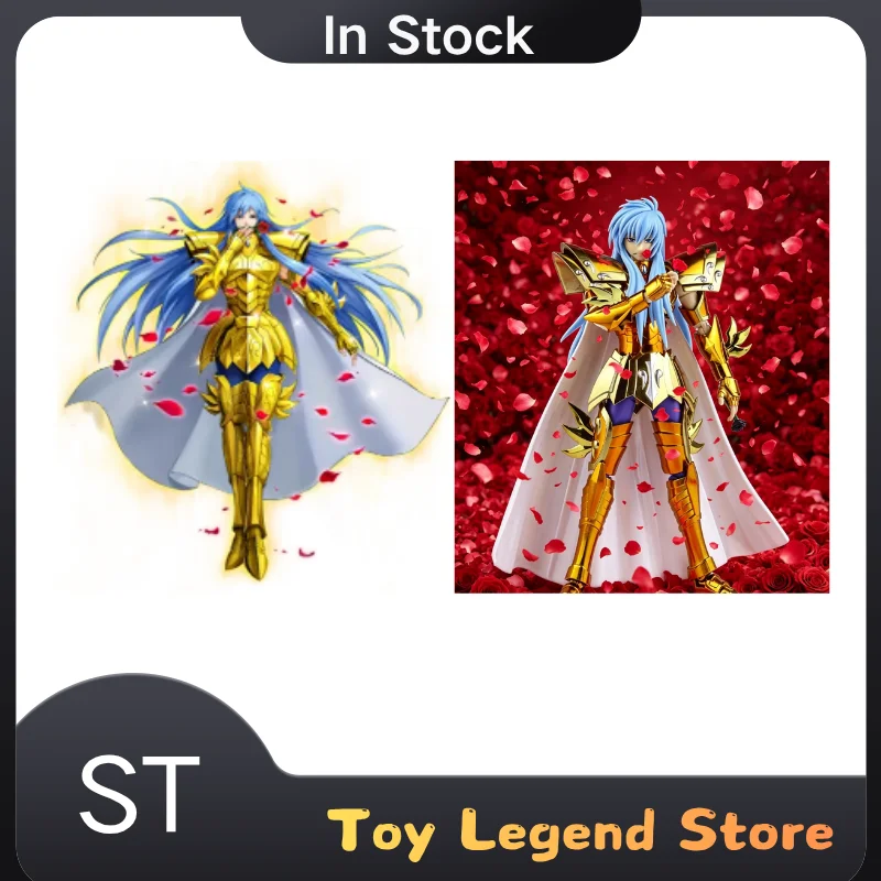 

In Stock ST Gold Saint Hades Saint Cloth EX Pisces Albafica LC Knights of the Zodiac Movable Action Figure Collectible Toy Gift