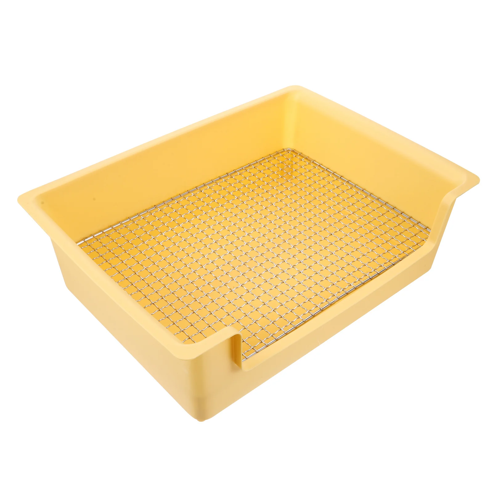 Large Rabbit Toilet Box Portable Mini Litter Tray For Hamster Guinea Pig Bunny Potty Training Small Pet Cage Supply Anti-Scratch