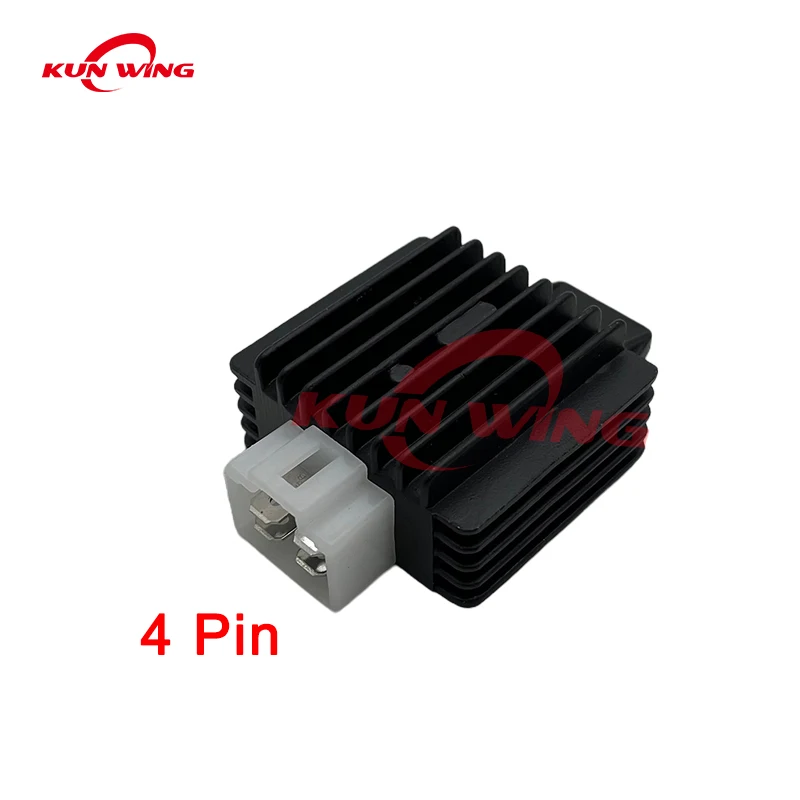 12V 4-pinowy Regulator napięcia pełnofalowego DC dla LIFAN LF100 LF110 DY110 ZS110 TC110 110 Wave części motocyklowe