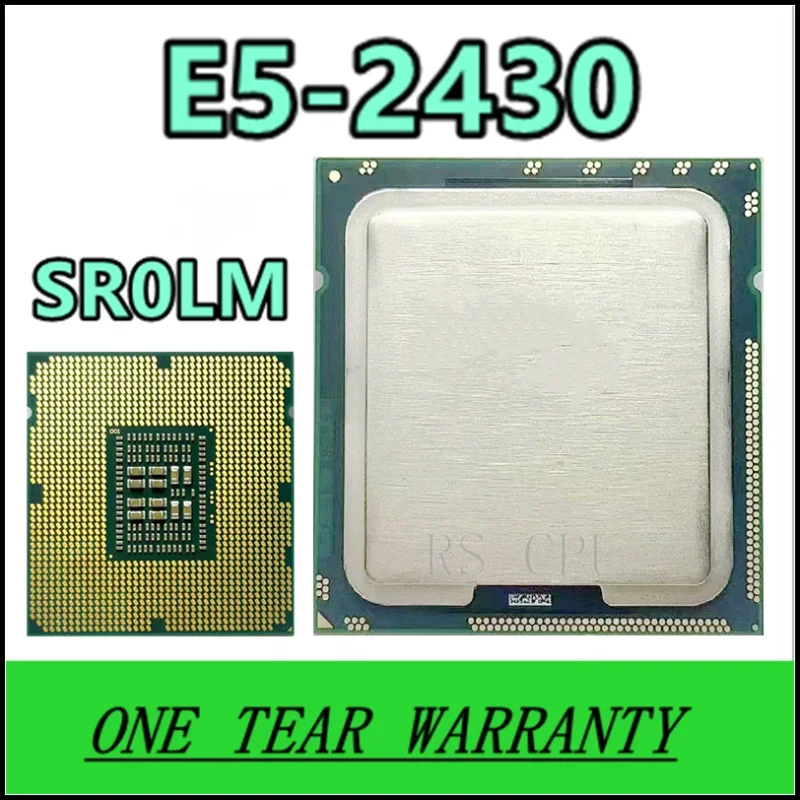 E5 2430 E5-2430 SR0LM 2.20 جيجا هرتز 6 النواة 15 متر LGA1356 E5 معالج 2430