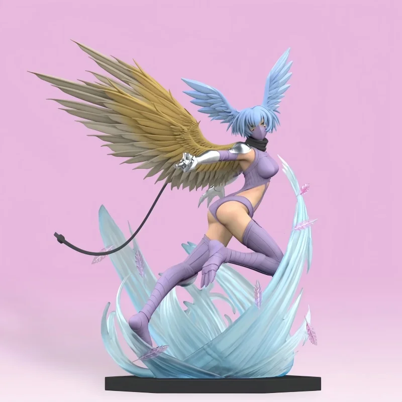 

In Stock Custom GK Digital Monster Adventure DMX Wind God Beast Fairy Beast Anime Figurine Toy For collectors 4th generation