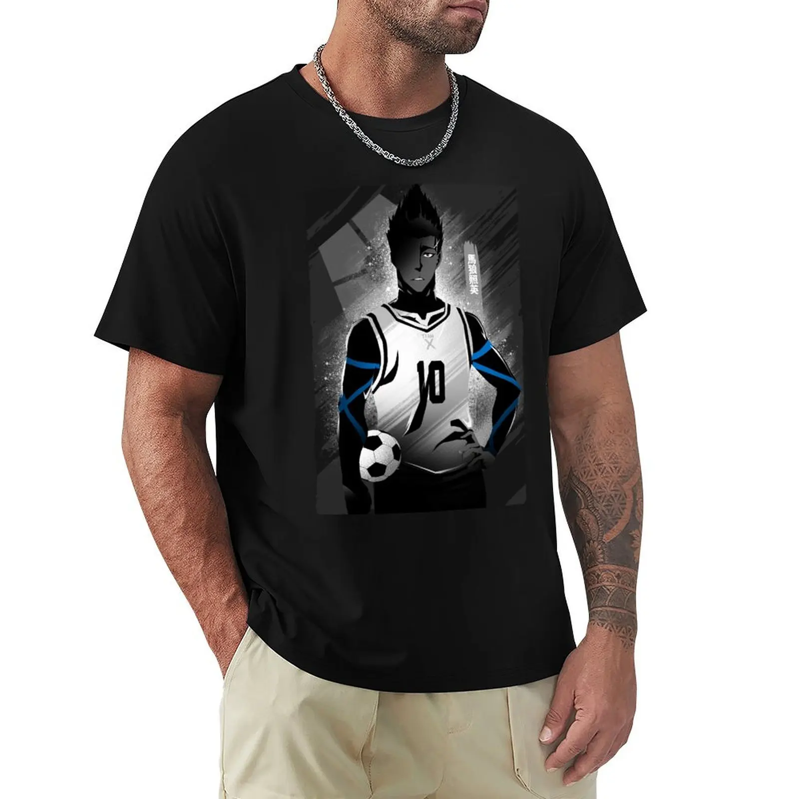

Attack of Silhouette King of Villains Shoei T-Shirt korean fashion graphics T-shirt men