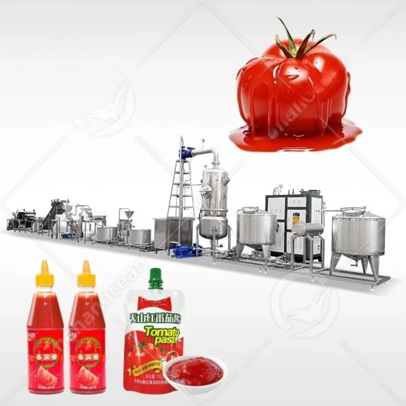 

Complete Tomato Ketchup Production Line Tomato Paste Process Line Tomato Ketchup Make Machine
