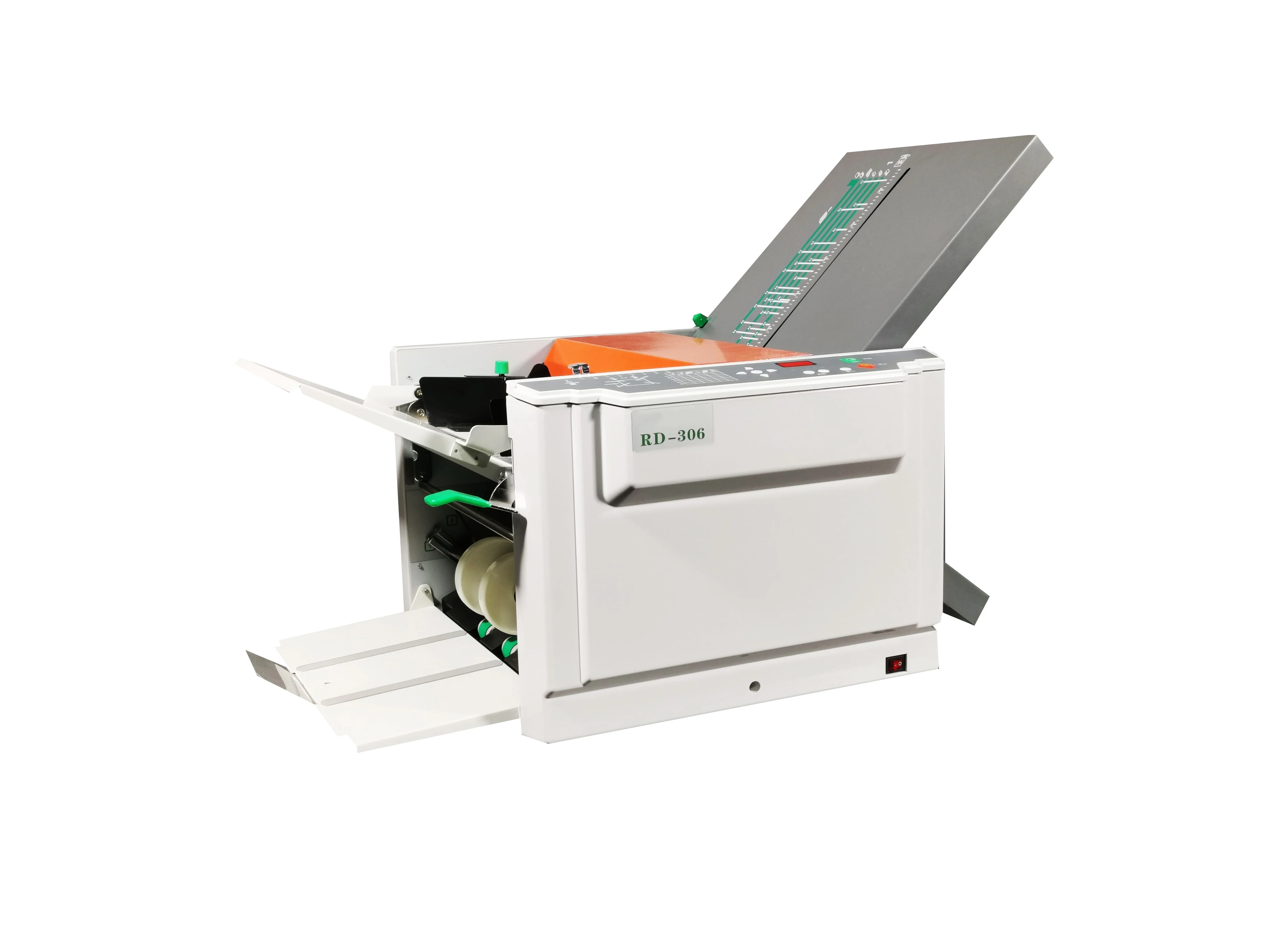 A3 Size Full Automatic Paper Folding Machine RD306 Can Fold Coated Paper with Motor and Gear Core Components