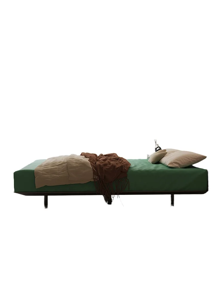 

Suspended bed 1.8 meters double bed frame iron frame master bedroom 2025 new bedside