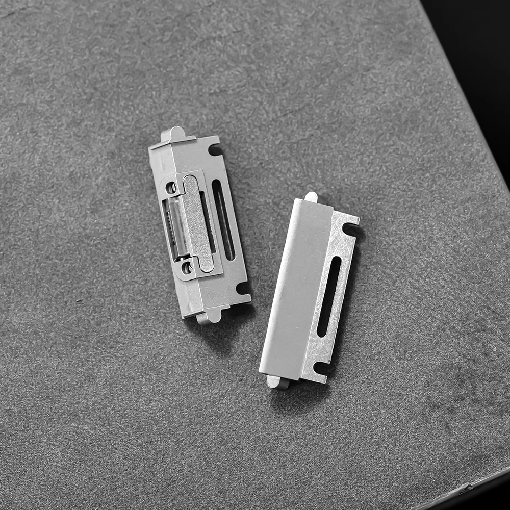 For Cartier Santos High Quanlity Stainless Steel Quick Release Watch Strap Metal Inserts Adapter Connrctor Watch Leather Band