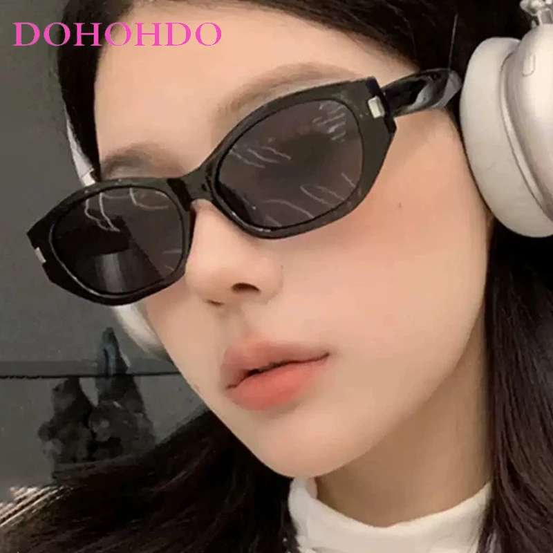 نظارات شمسية كلاسيكية بتصميم عين القطة المتقدمة للنساء والرجال للسفر في الهواء الطلق، ظلال للتصوير في الشوارع UV400 Gafas De Sol